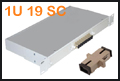 Кросс оптический стоечный 1u 19 8 портов SC